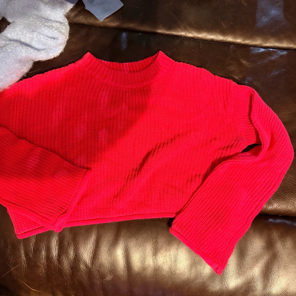 Wild Fable Bright pink Knit Sweater